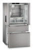 Liebherr FDBC36S French Door Fridge-freezer With 2 Freezer Drawers And Water And Ice Cube Dispenser