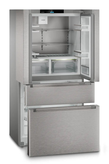 Liebherr FDBI36S French Door Fridge-freezer With 2 Freezer Drawers And Icemaker And Infinityspring