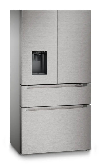 Liebherr FDBC36S French Door Fridge-freezer With 2 Freezer Drawers And Water And Ice Cube Dispenser