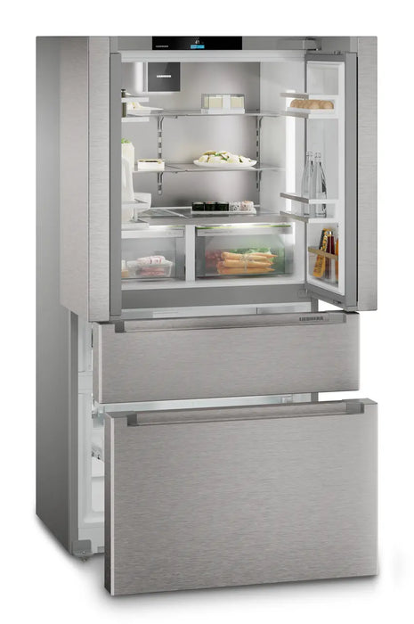Liebherr FDBHI36S French Door Fridge-freezer With 2 Freezer Drawers And Icemaker And Infinityspring