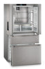 Liebherr FDBHC36S French Door Fridge-freezer With 2 Freezer Drawers And Water And Ice Cube Dispenser